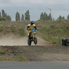 alter man beim Supermoto