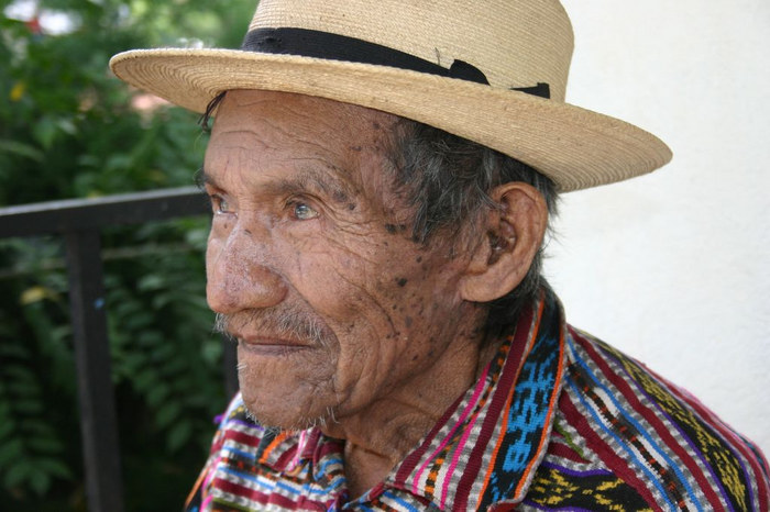 alter Mann aus Santa Catarina Palopo