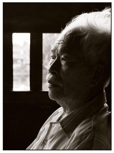 Alter Mann bei Hoi An -Vietnam