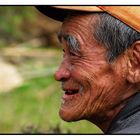 Alter Mann in Bhutan