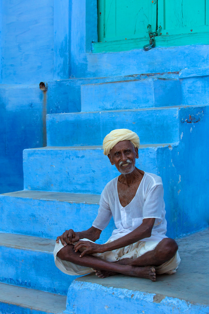 Alter Mann in Jodhpur