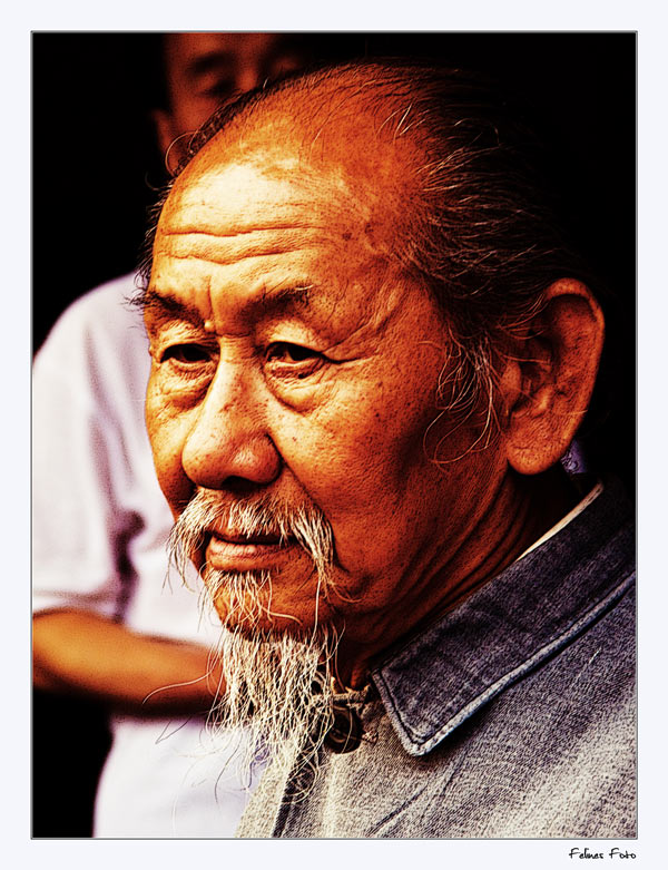 Alter Mann in Peking