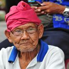 Alter Mann in Ubud, Bali