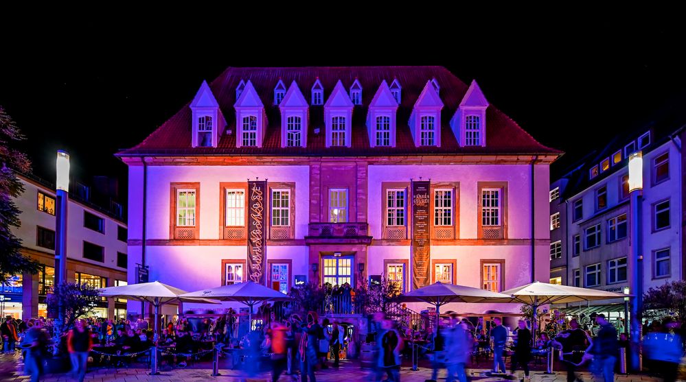 Alter Markt Bielefeld ; Nachtansichten Bielefeld