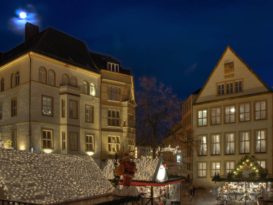 Alter Markt Bielefeld zu Weihnachten Foto & Bild | deutschland, europe ...