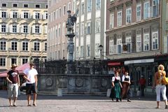 Alter Markt (Schauplatz der Trompetenaufzüge am 9.6.07, 9:30 h)