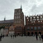 Alter Markt Stralsund mit Nikolaikirche.