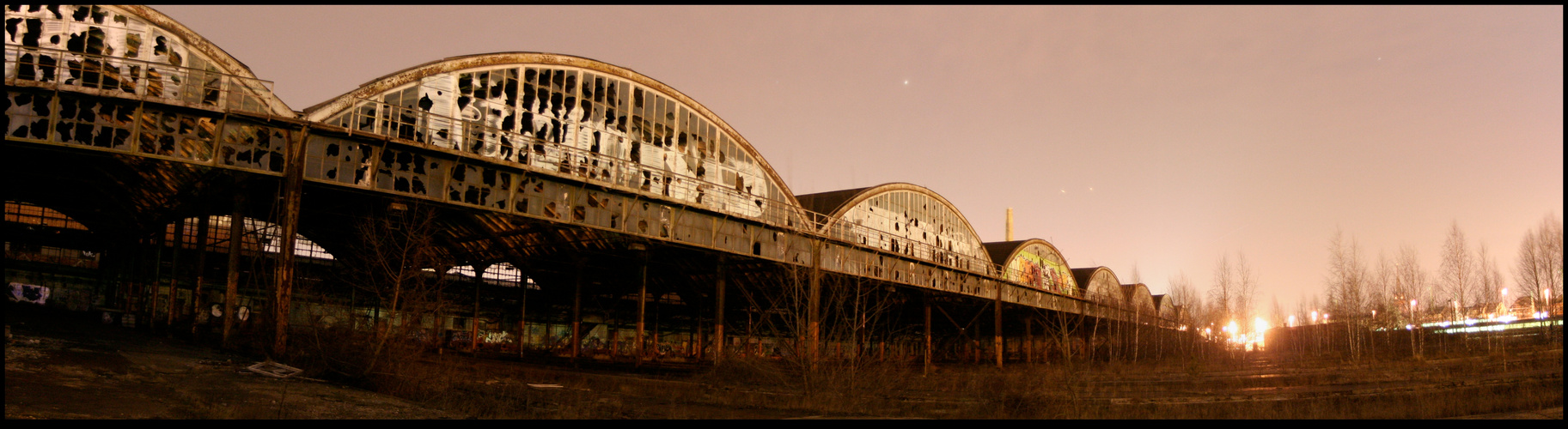 alter Postbahnhof *Lost Places* LE@Night