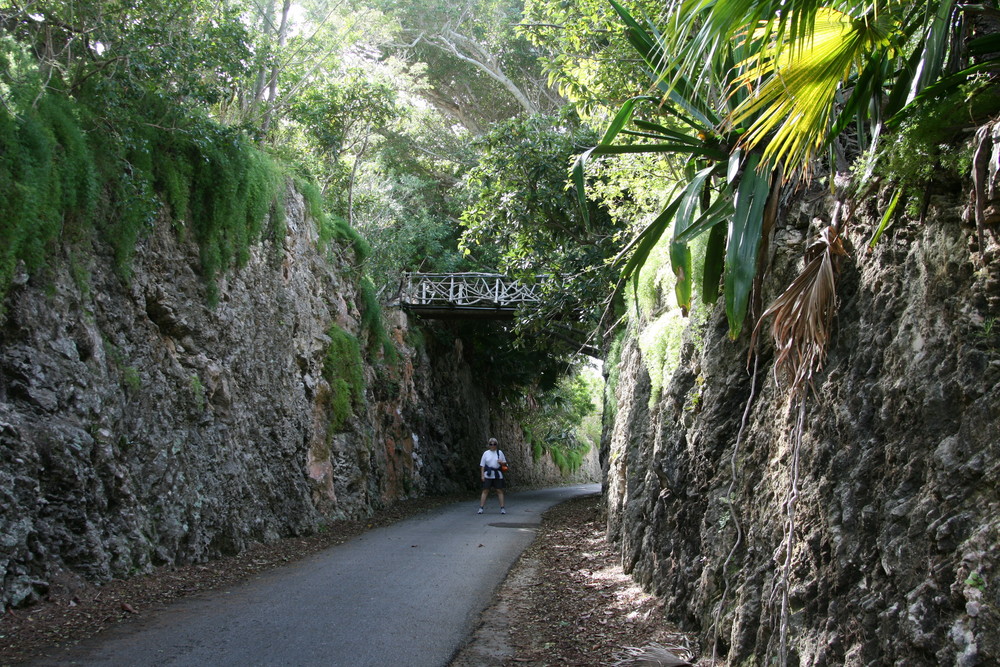 Alter "Railway Trail" auf den Bermudas