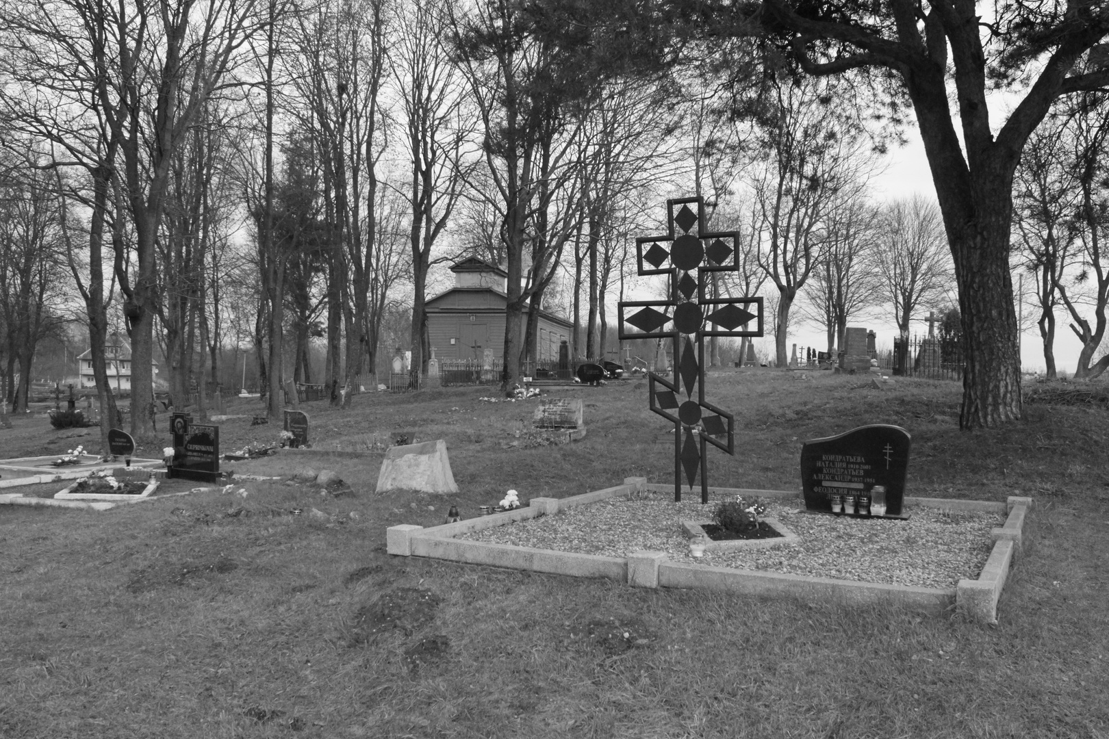 Alter russischen Friedhof