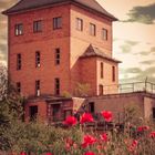 alter Säureturm im ehemaligen Zellstoffwerk in Gröditz