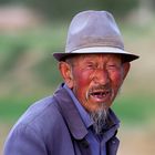Alter Schafzüchter aus Gansu Provinz