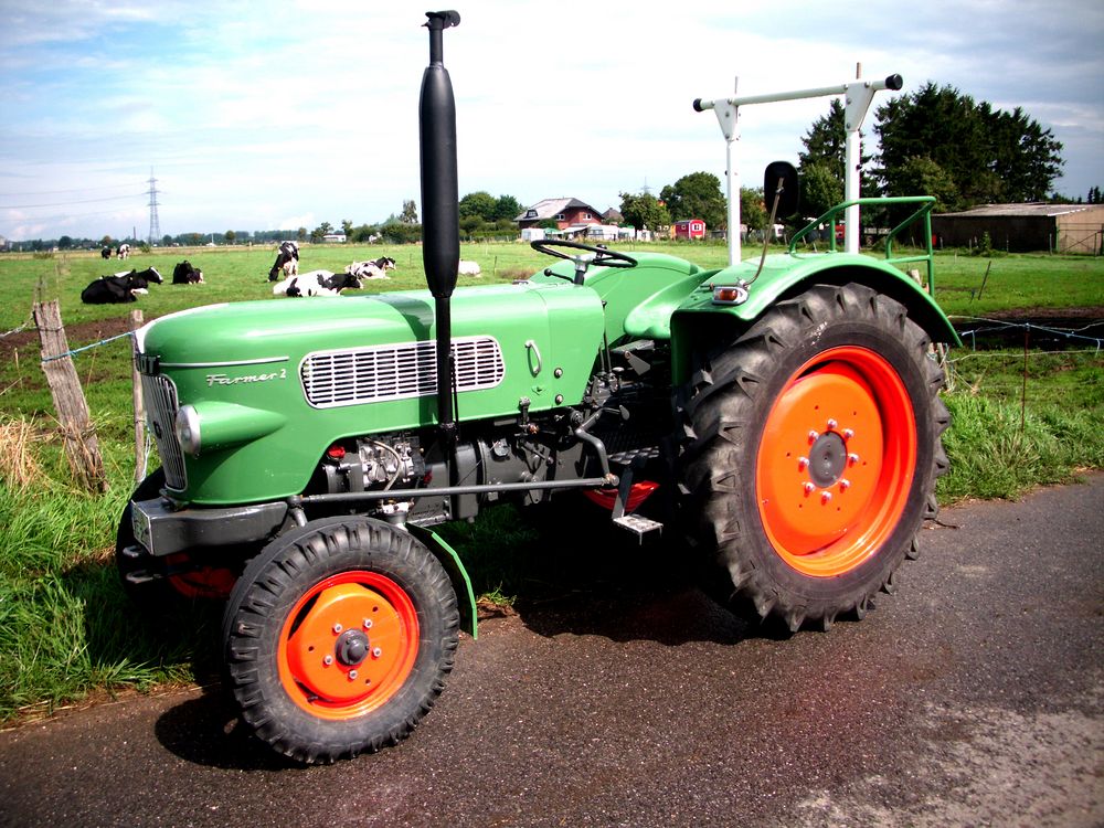 Alter Schlepper Fendt Farmer 2