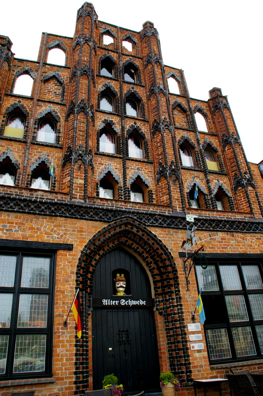 "Alter Schwede" am Marktplatz in Wismar