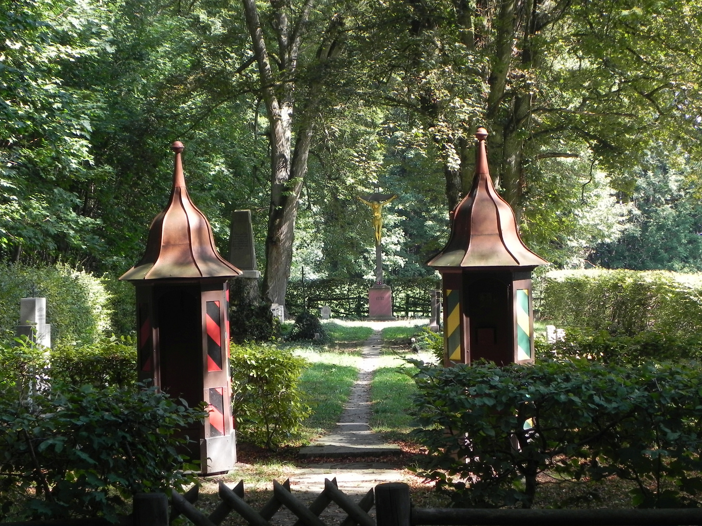 Alter Soldatenfriedhof in Schwaben