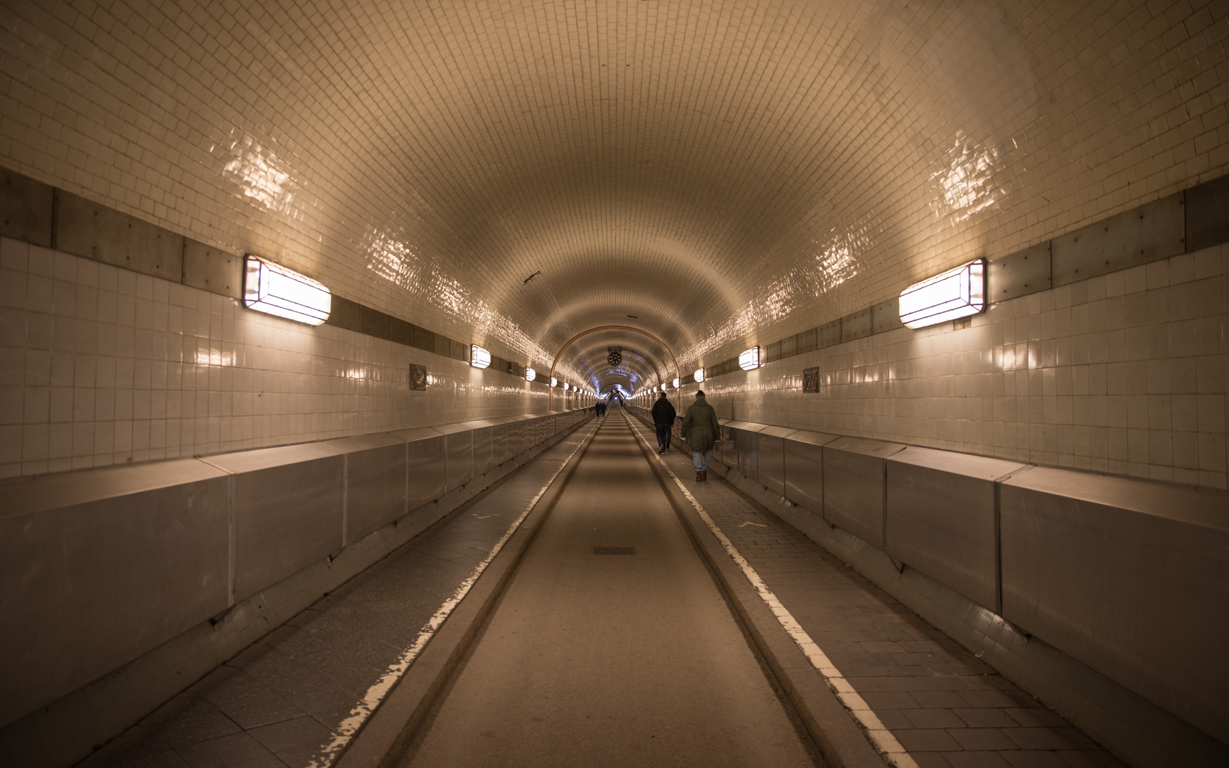 Alter ST. Pauli Elbtunnel in Hamburg