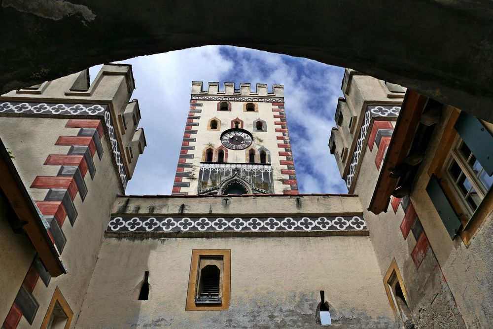 alter Stadtturm in Landsberg/Lech