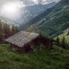 Alter Stall in den Alpen