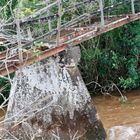 Alter Steg am Parna über den Iguazu Wasserfällen