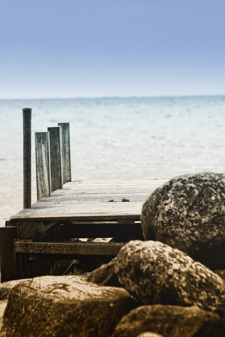 Alter Steg an der Ostsee