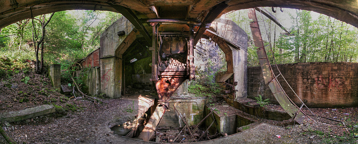 Alter Steinbruch in Wuppertal