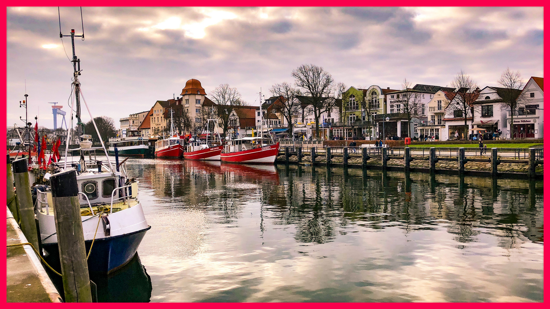 Alter Strom in Warnemünde 