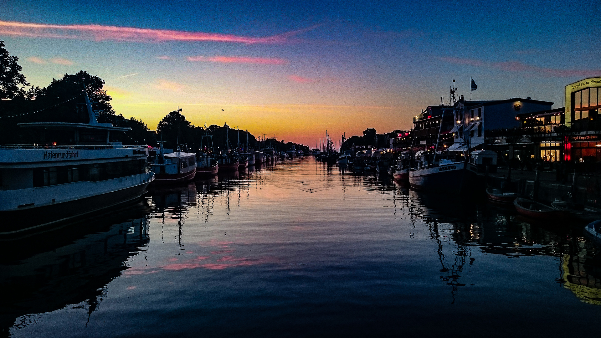 Alter Strom in Warnemünde