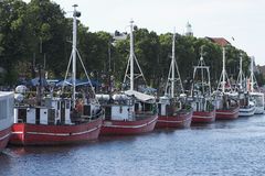 Alter Strom in Warnemünde