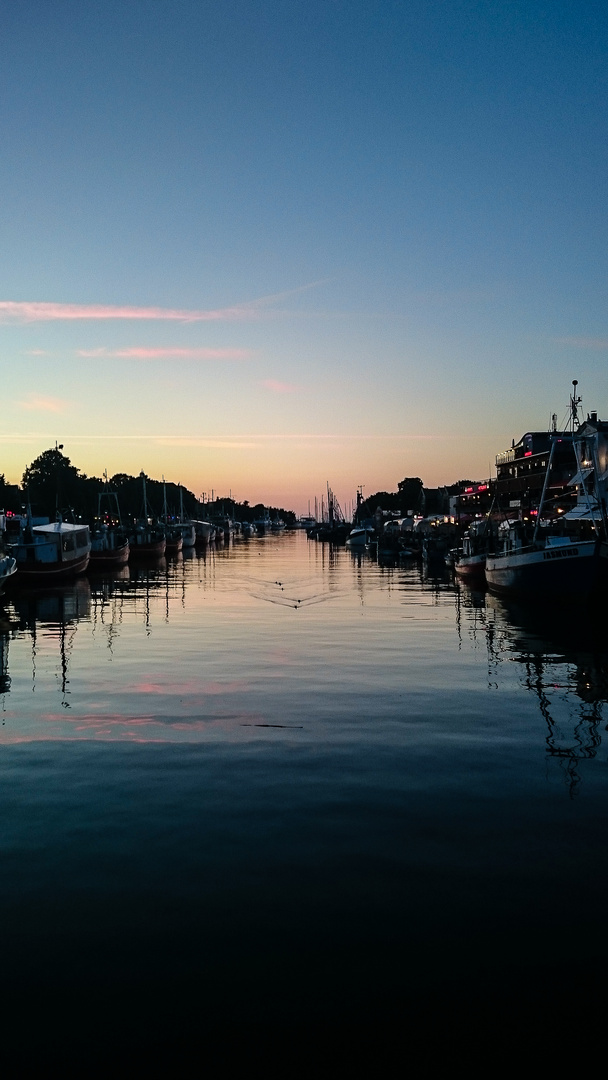 Alter Strom in Warnemünde