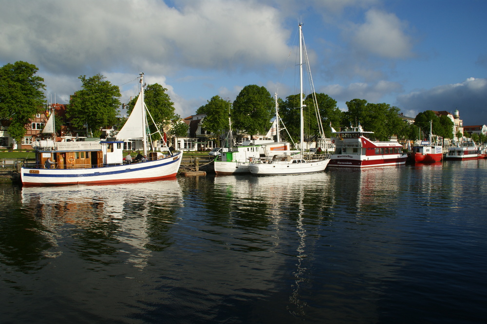 Alter Strom von Warnemünde