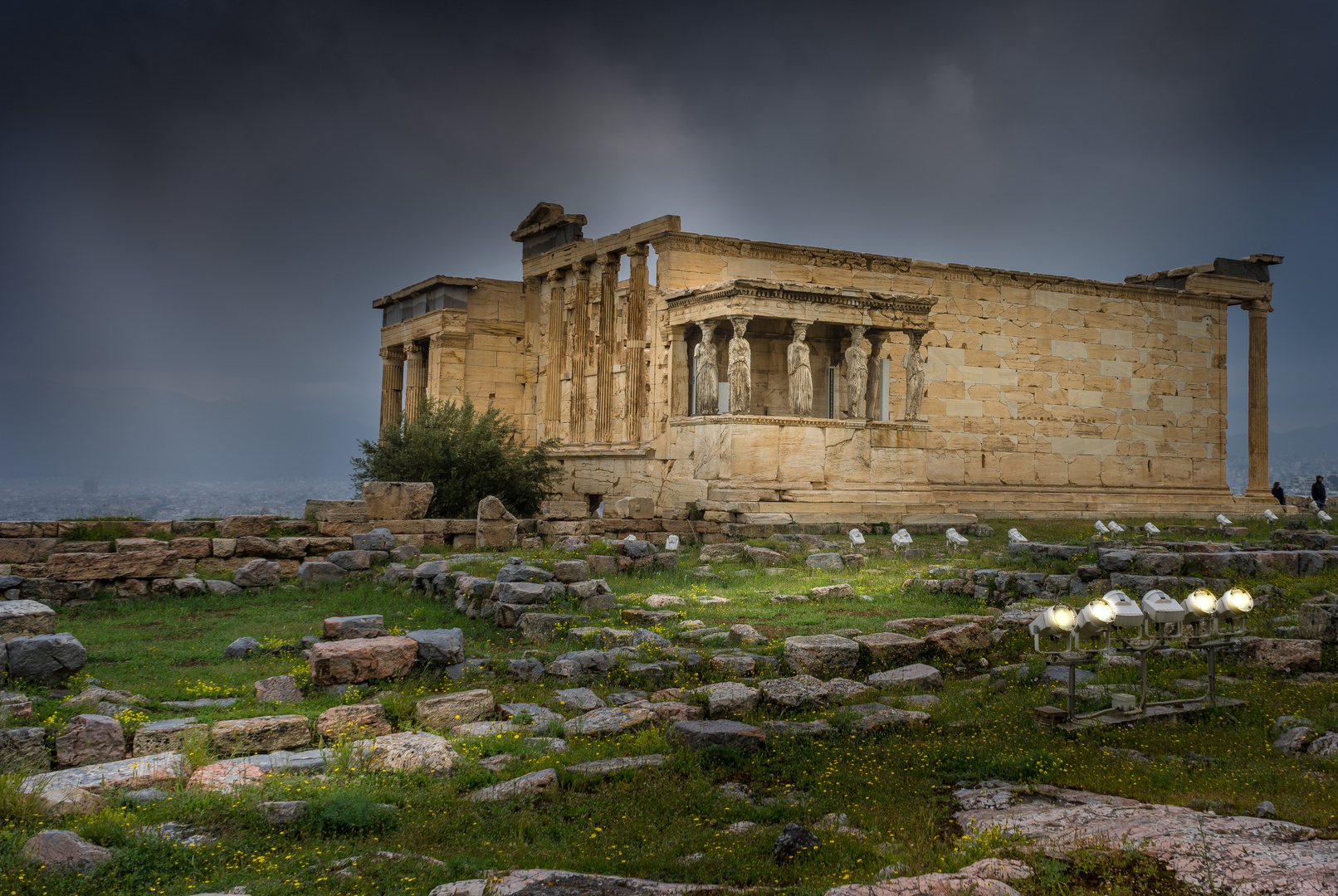 Alter Tempel der Athena auf der Akropolis