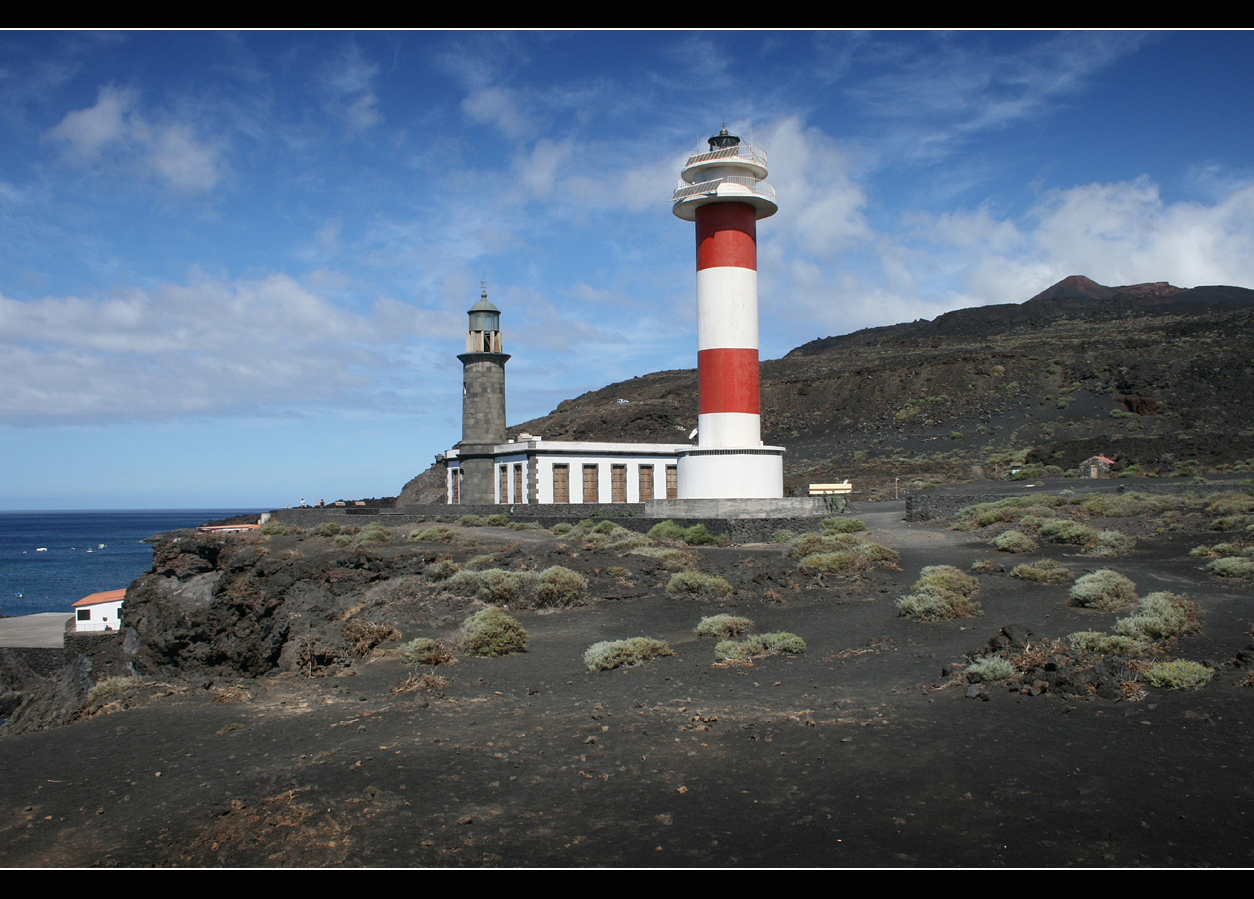 Alter und neuer Leuchtturm bei Fuencaliente - La Palma