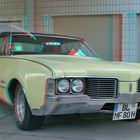 Alter US-Bursche  Oldsmobile Cutlass Convertible ?