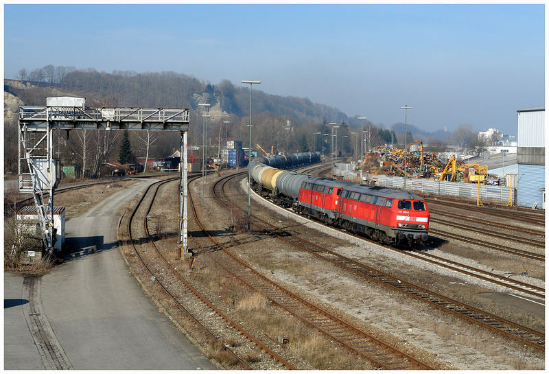 Alter Verladekran in Biberach(Riss)