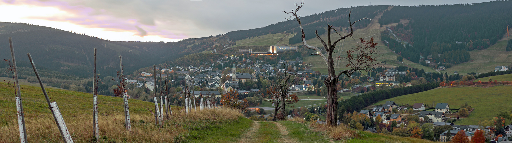 alter Weg von Böhmen nach Oberwiesenthal