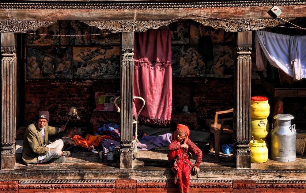 Altersheim in Kathmandu