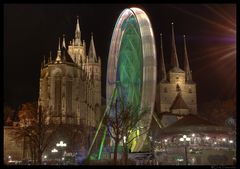 Altertum vs Neuzeit - Erfurter Weihnachtsmarkt