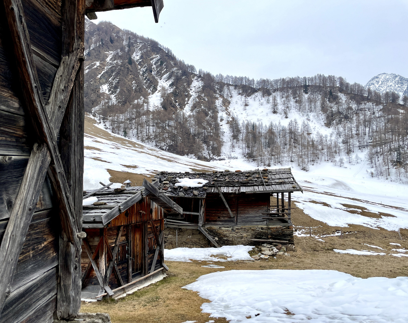 Altes Almdorf Fane Alm 