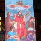 ALtes Altarbild in der katholischen Kirche "zum Heiligen Kreuz " Waren