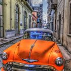 Altes amerikanisches Auto in Havanna (Kuba)