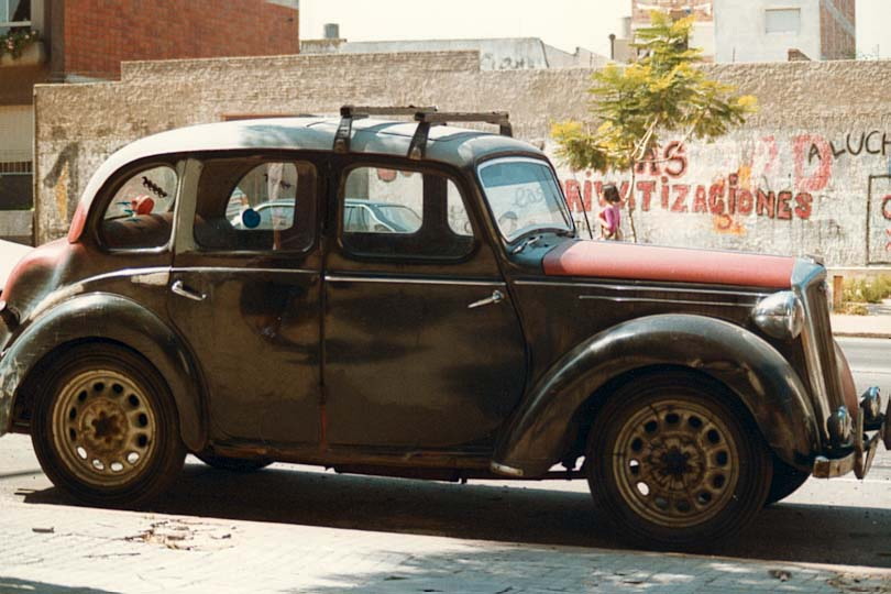 Altes Auto aus Uruguay ...