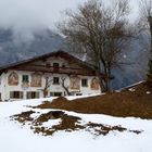 Altes Bauerhaus in der Leutasch in Österreich