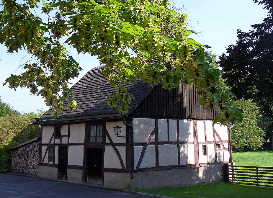 Altes Bauernhaus beim Schloß Corvey