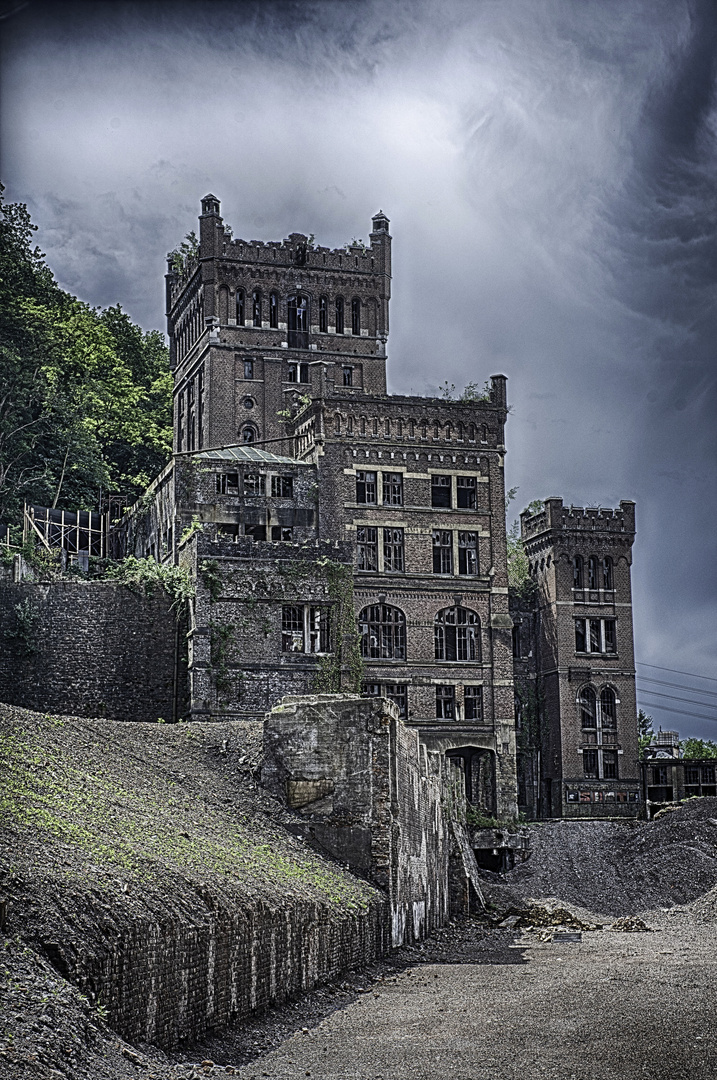 Altes Bergwerk in Belgien