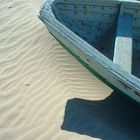 Altes Boot am Strand von Vorupor / DK