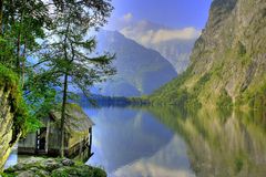 Altes Bootshaus am Obersee