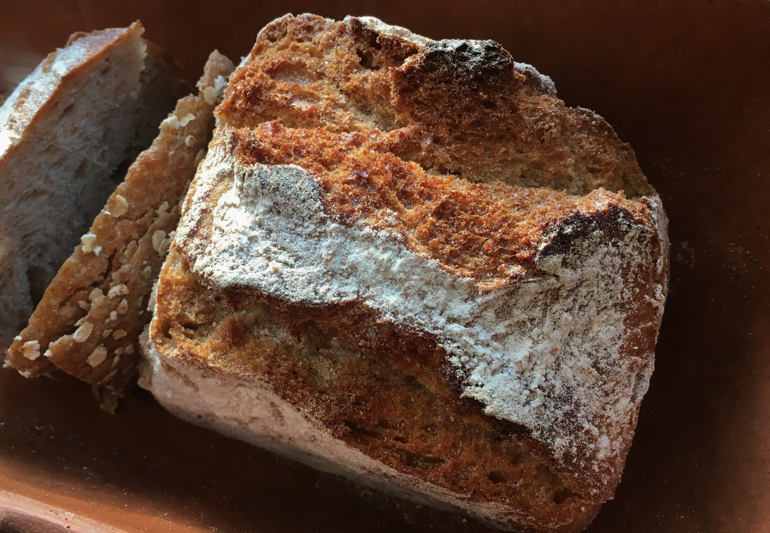 Altes Brot ist nicht hart. Gar kein Brot, das ist hart.