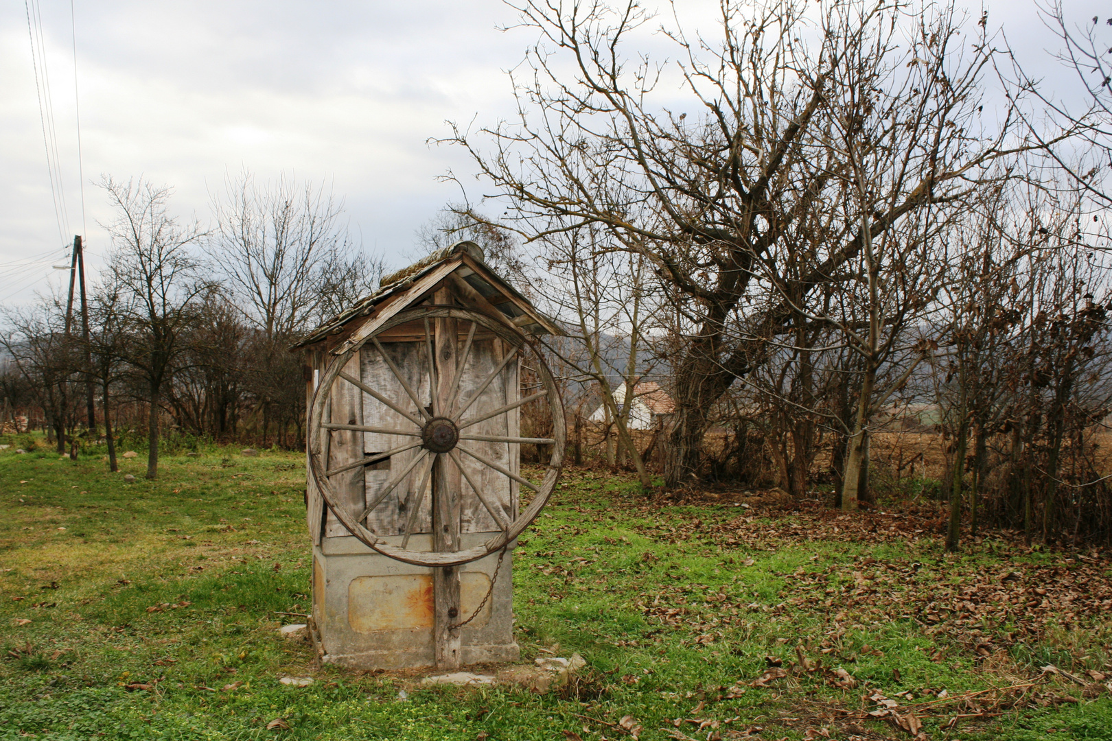 Altes Brunnenhaus auf dem Weinberg