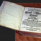 altes Buch : "Kunst- und Werckschul Anderer Theil" von 1707