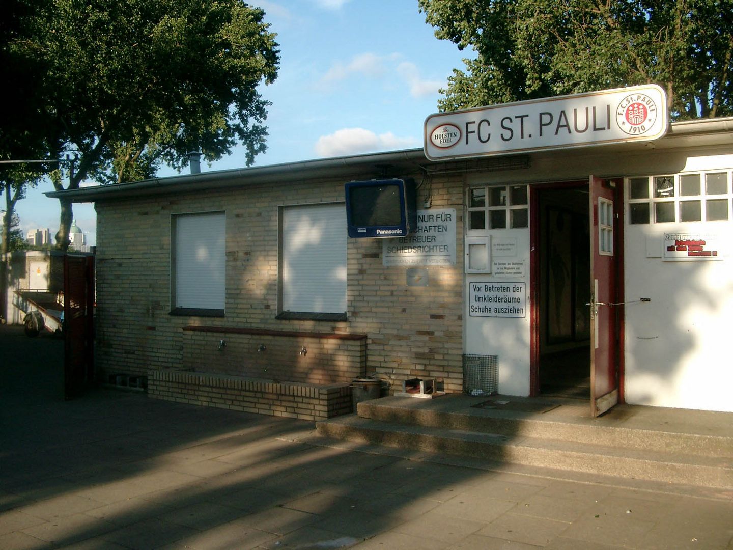 Altes Clubheim des FC St. Pauli